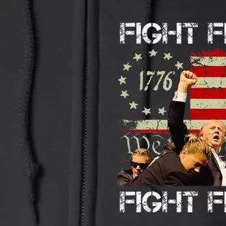 Trump Pennsylvania Trump 2024 Fight! Full Zip Hoodie