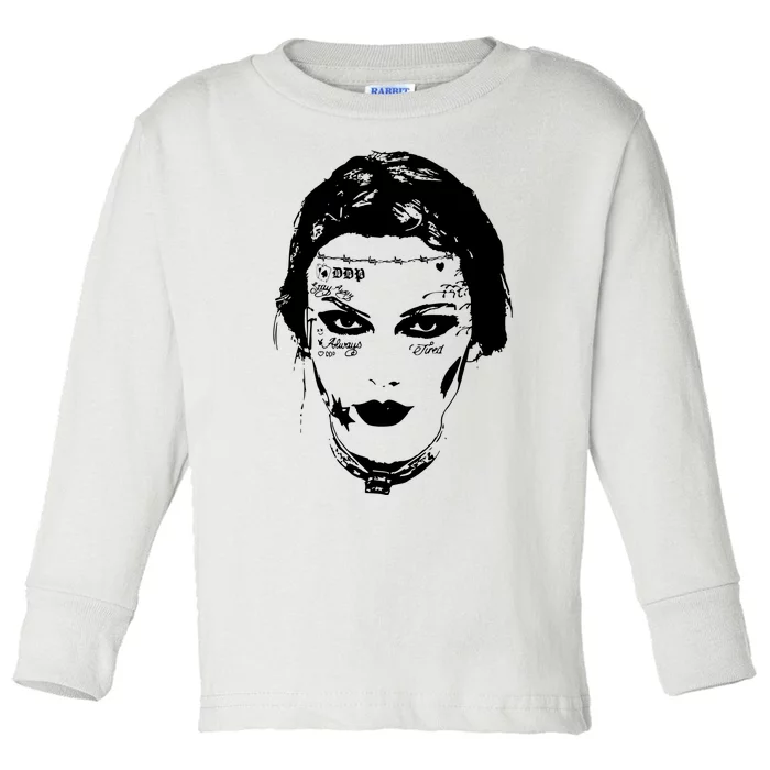 Tay Post Tattoo Ttpd Toddler Long Sleeve Shirt