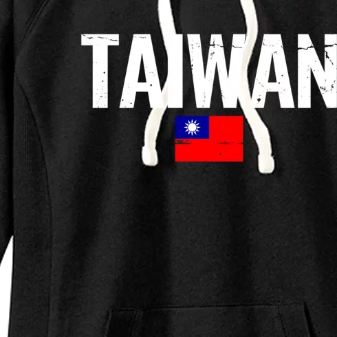 Taiwan Proud Taiwanese Flag Funny Gift Women's Fleece Hoodie