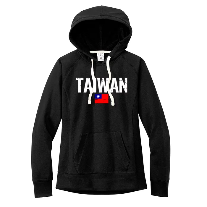 Taiwan Proud Taiwanese Flag Funny Gift Women's Fleece Hoodie