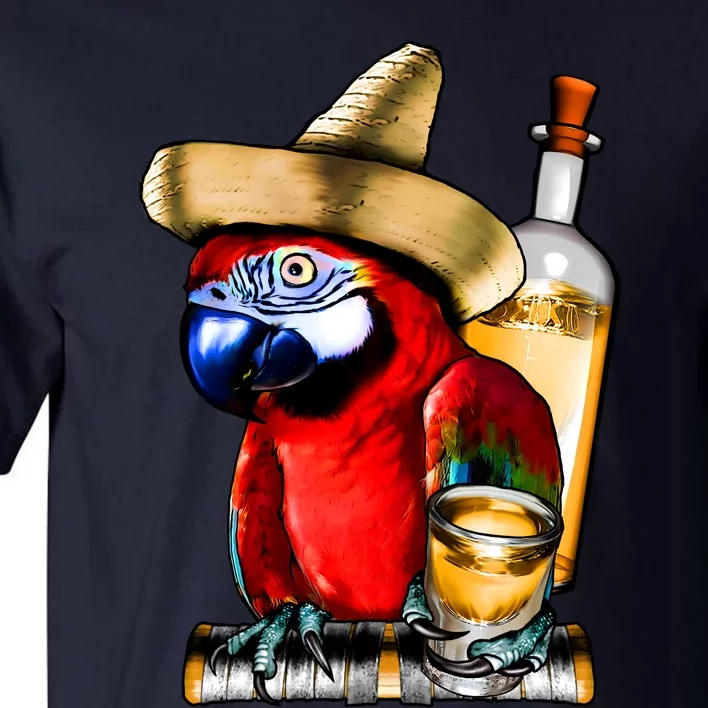 Tequilla Parrot Tall T-Shirt