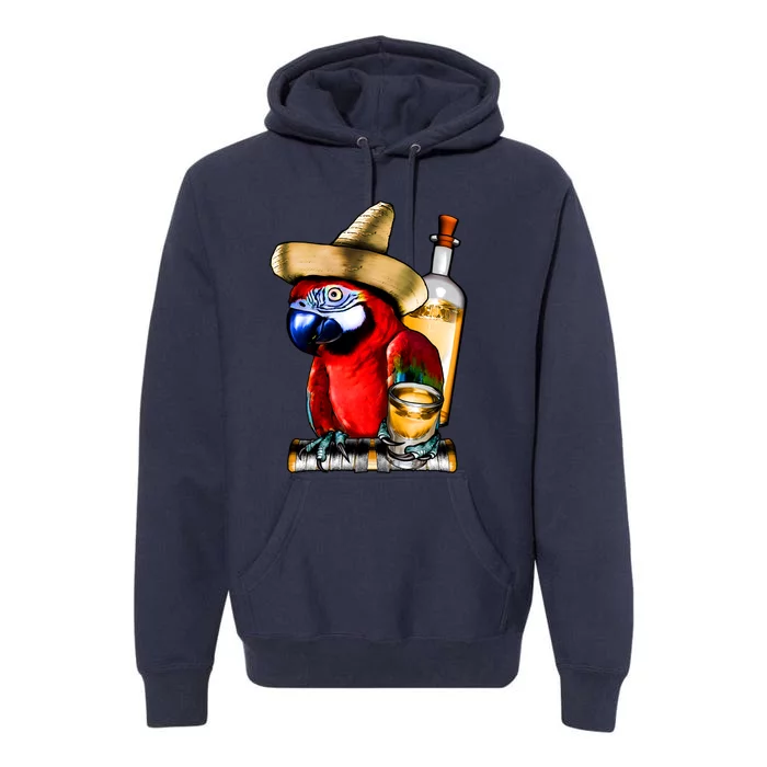 Tequilla Parrot Premium Hoodie