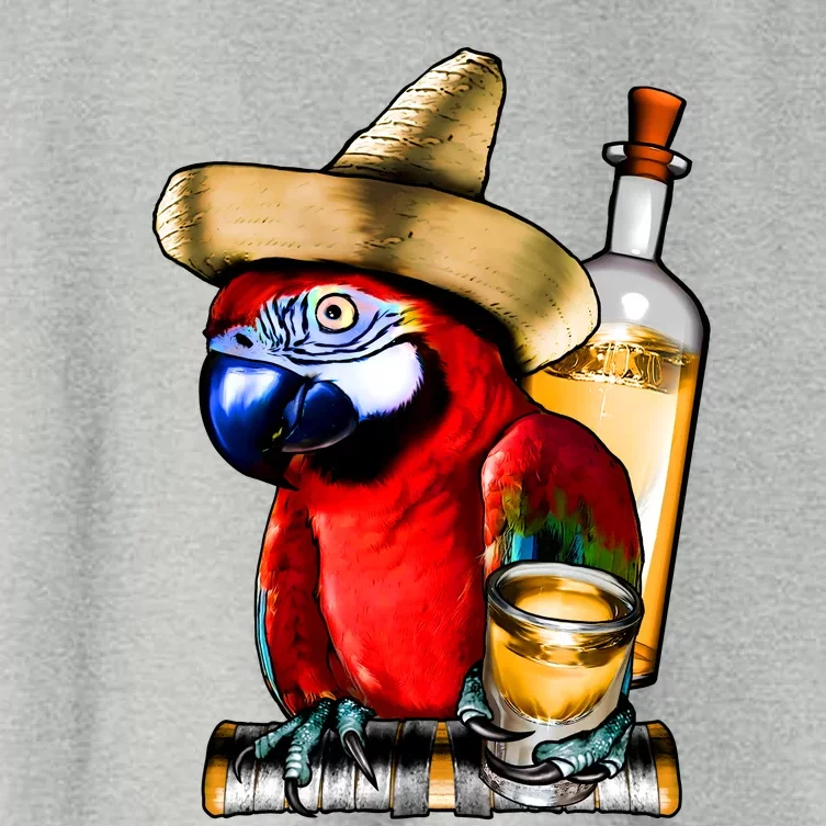 Tequilla Parrot Women's Crop Top Tee