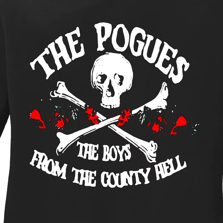 The Pogues Ladies Long Sleeve Shirt