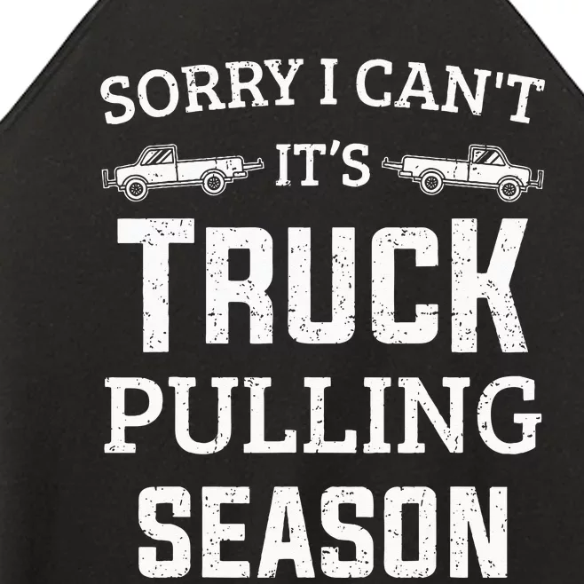 Truck Pulling Tractor Pulling Pull Truck Women’s Perfect Tri Rocker Tank