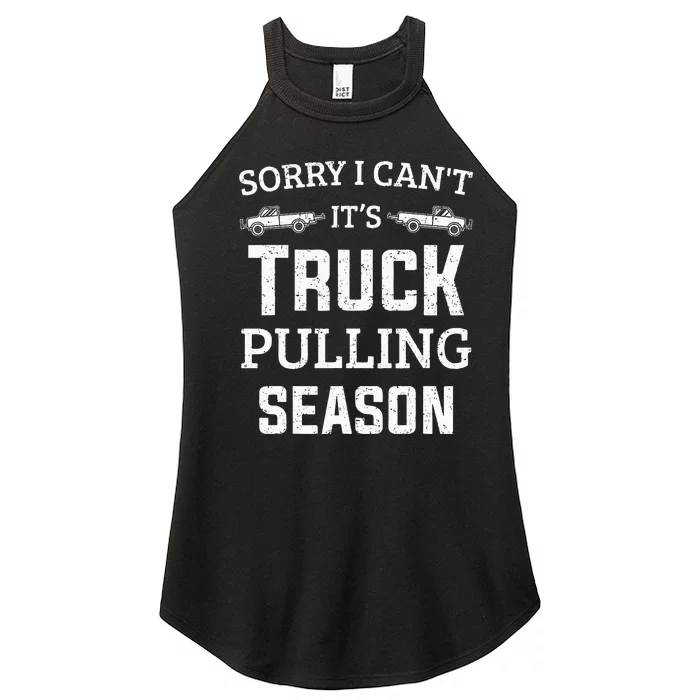 Truck Pulling Tractor Pulling Pull Truck Women’s Perfect Tri Rocker Tank