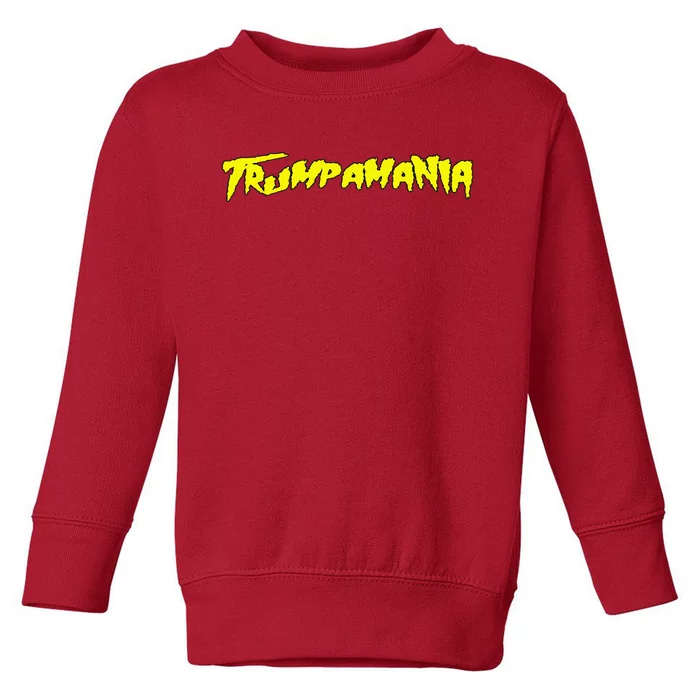 Trumpamania President Trump Rally Support Maga 4547 Toddler Sweatshirt