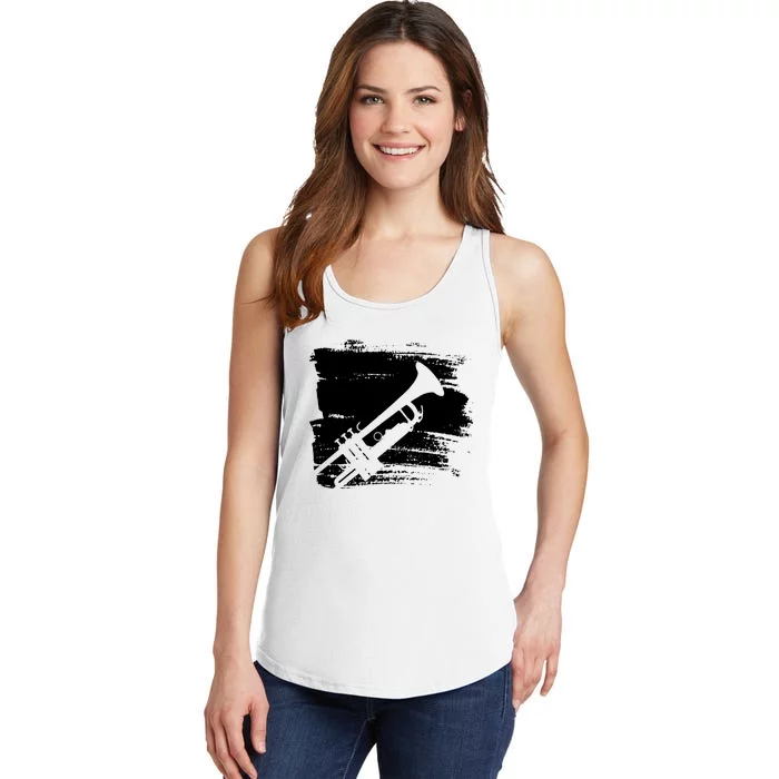 Trumpet Player Ladies Essential Tank