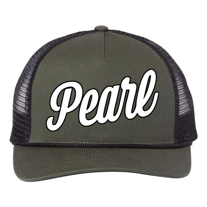 The Pearl Retro Rope Trucker Hat Cap