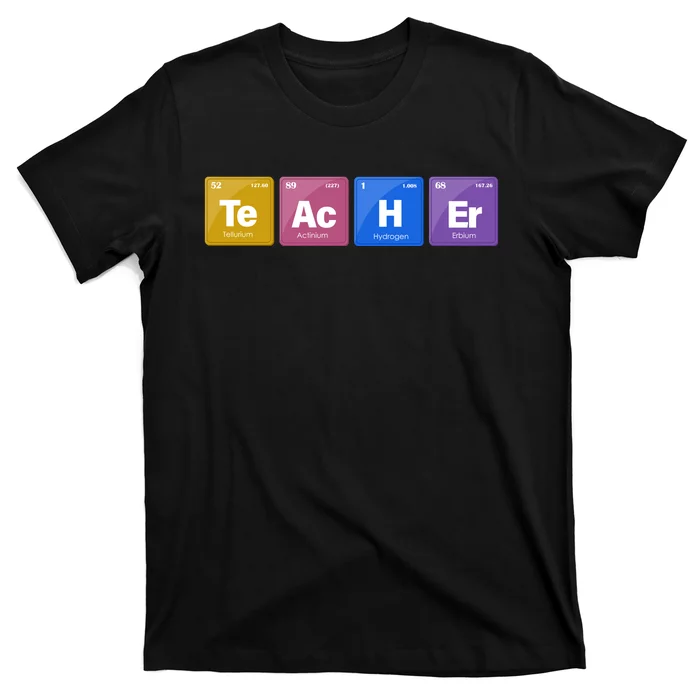 Teacher Periodic Table T-Shirt