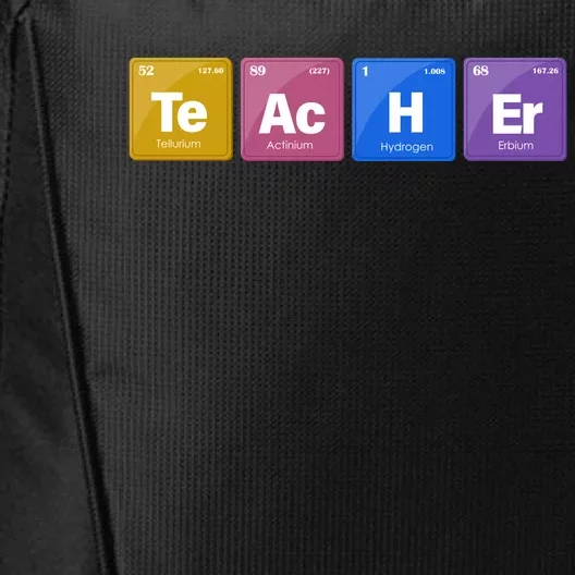 Teacher Periodic Table City Backpack