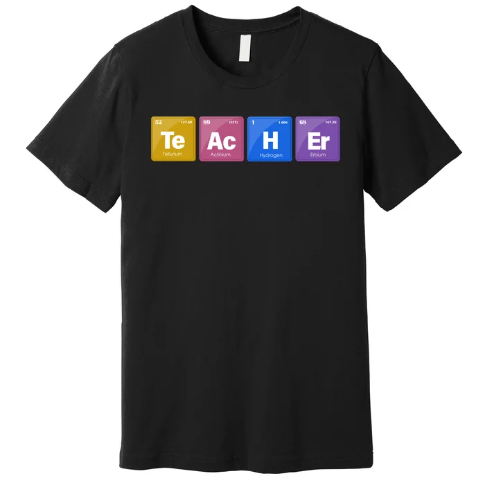 Teacher Periodic Table Premium T-Shirt