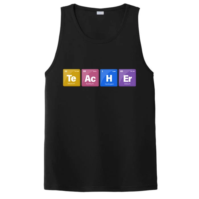 Teacher Periodic Table Performance Tank