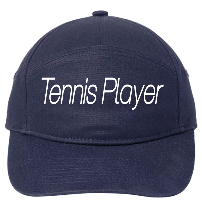 Tennis Player 7-Panel Snapback Hat