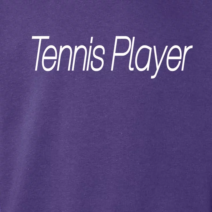 Tennis Player Toddler Hoodie