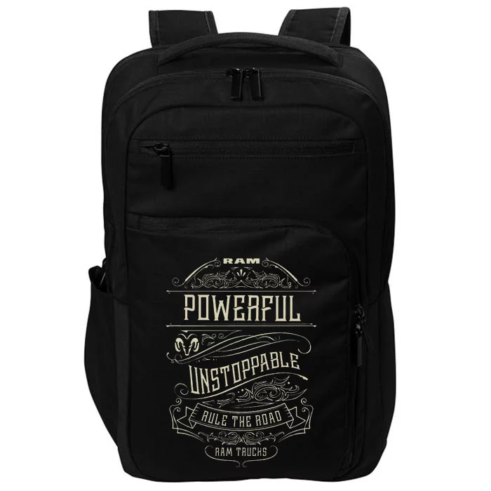 Trucks Powerful Unstoppable Impact Tech Backpack