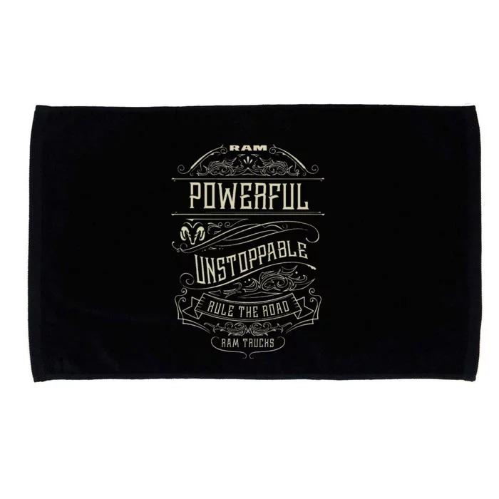 Trucks Powerful Unstoppable Microfiber Hand Towel