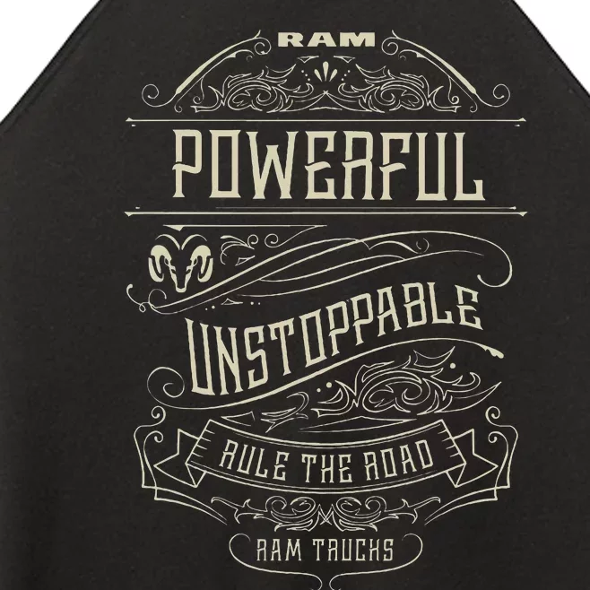 Trucks Powerful Unstoppable Women’s Perfect Tri Rocker Tank