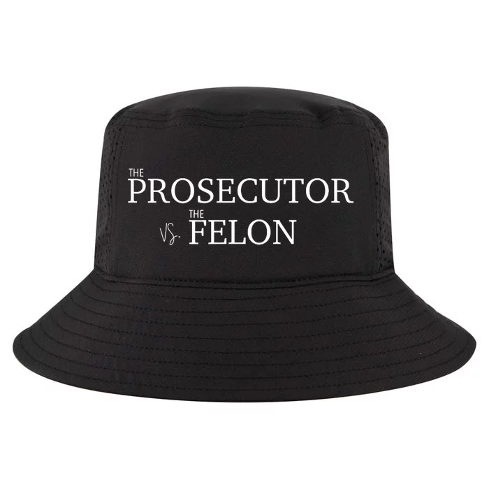 The Prosecutor Vs. The Felon Cool Comfort Performance Bucket Hat