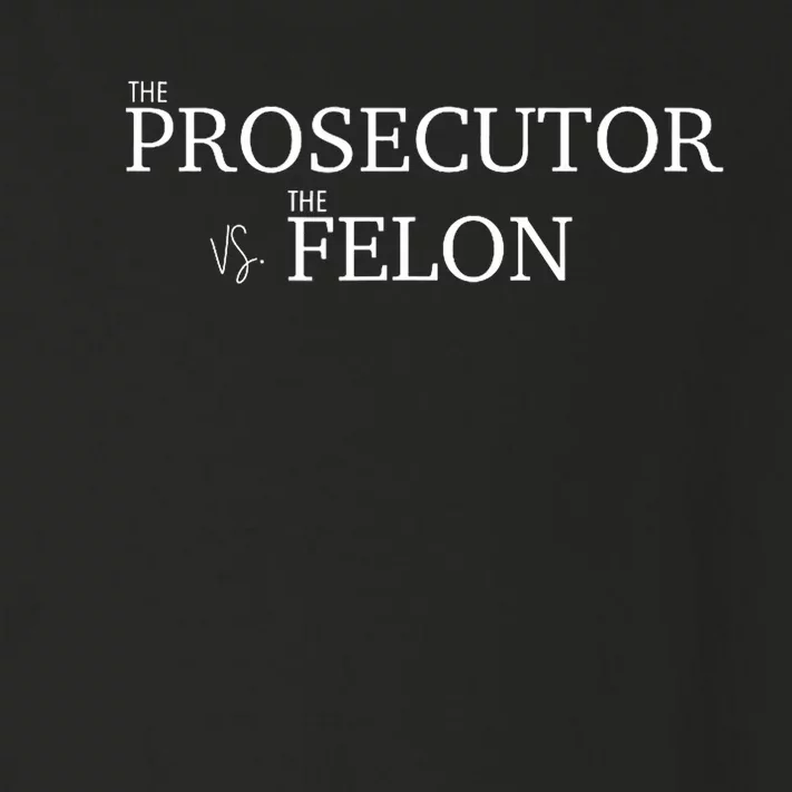 The Prosecutor Vs. The Felon Toddler Long Sleeve Shirt