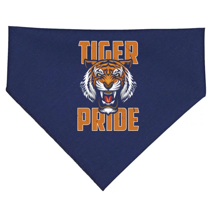 Tiger Pride Vintage USA-Made Doggie Bandana