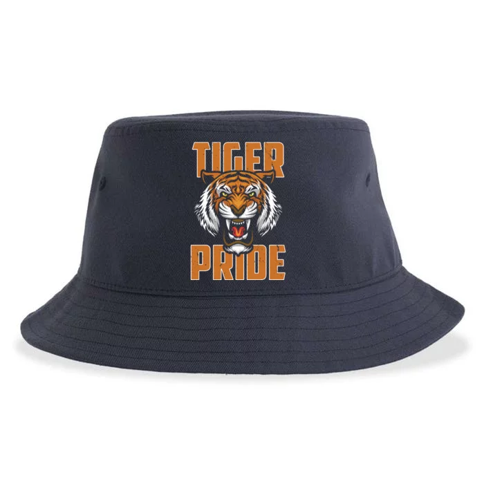 Tiger Pride Vintage Sustainable Bucket Hat