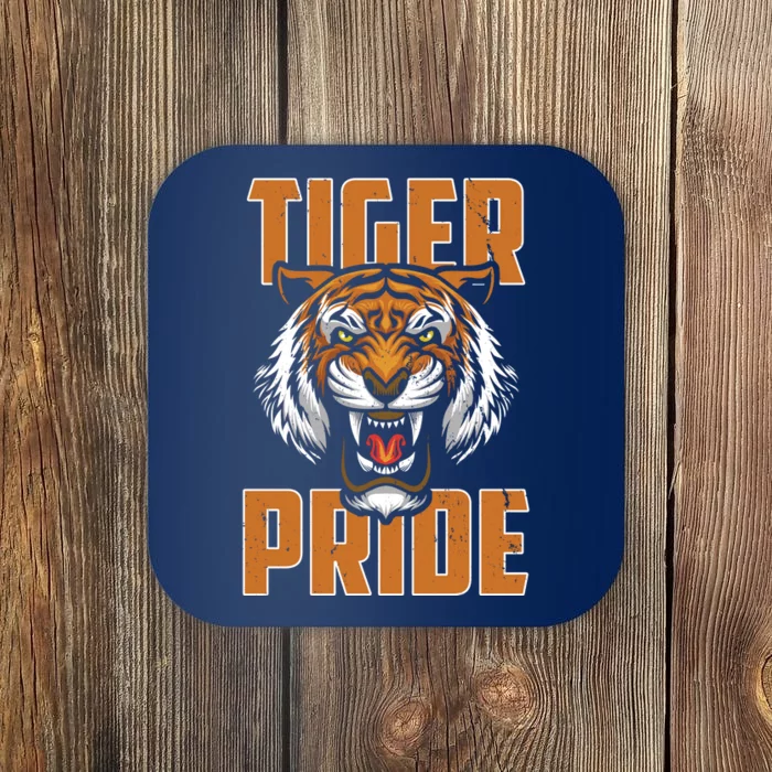 Tiger Pride Vintage Coaster