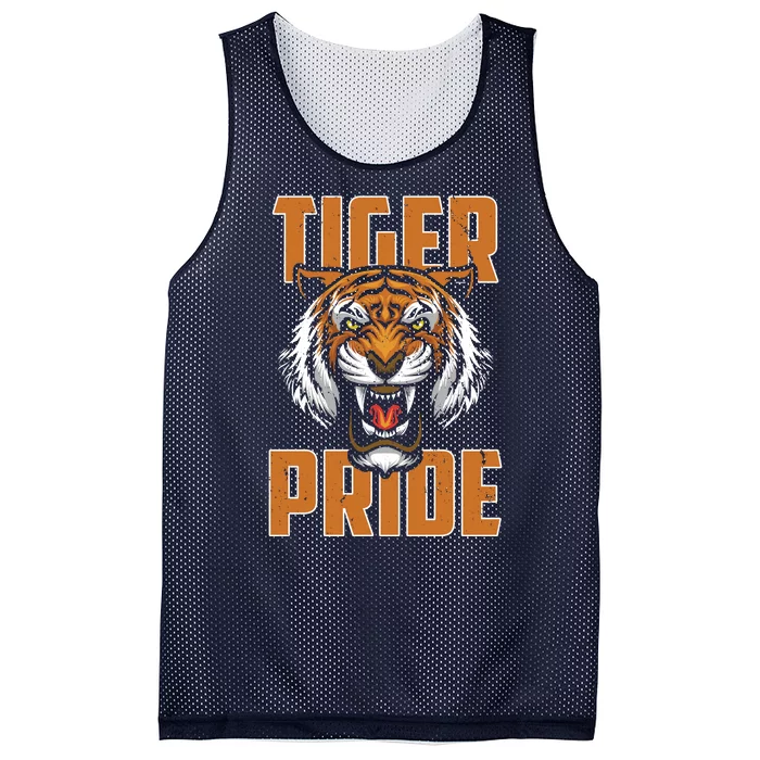 Tiger Pride Vintage Mesh Reversible Basketball Jersey Tank