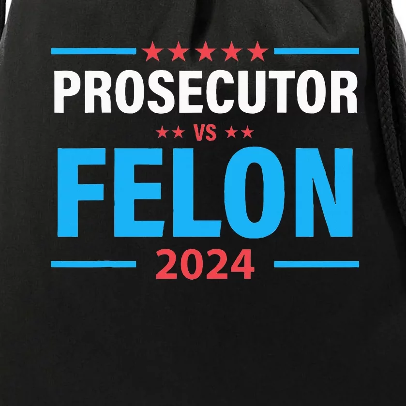 The Prosecutor Versus The Felon Prosecutor Vs Felon Drawstring Bag