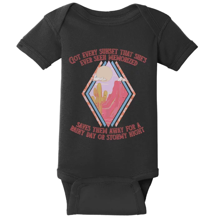 The Painter Western Country Music Baby Bodysuit