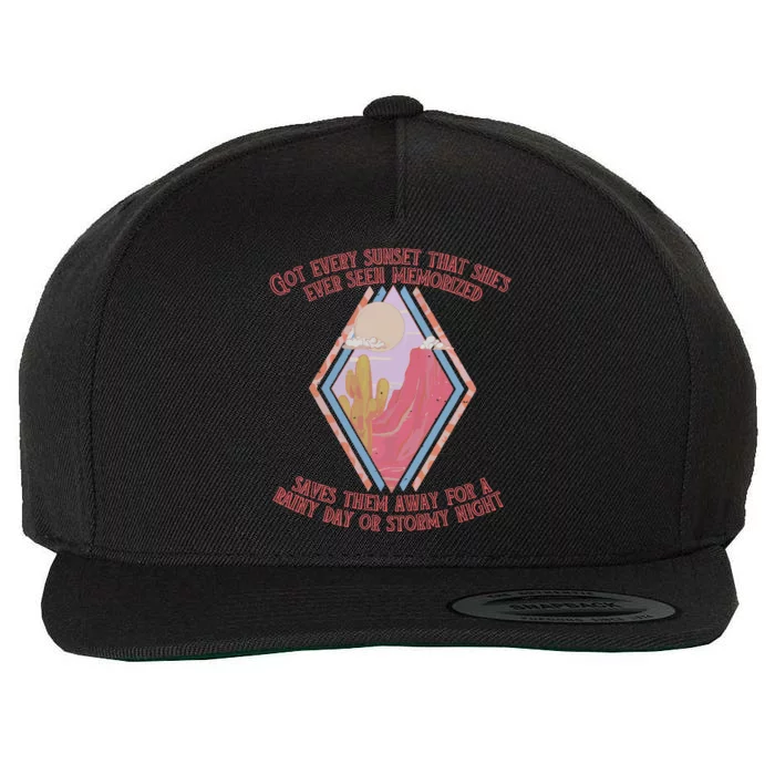 The Painter Western Country Music Wool Snapback Cap