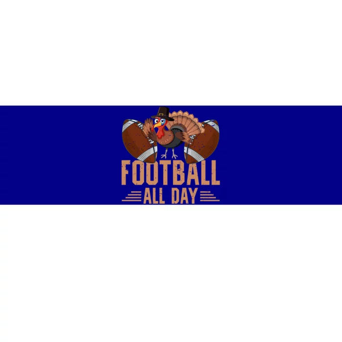 Thanksgiving Probably Watching Football All Day Turkey Gift Bumper Sticker