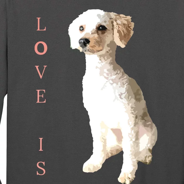 Toy Poodle Women Men Kids Dog Mom Dad Love Pet Gift T Tall Long Sleeve T-Shirt