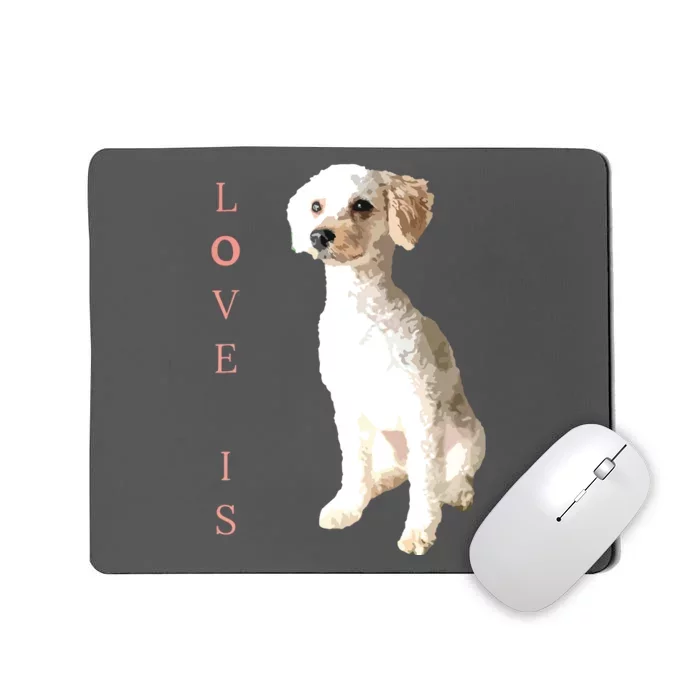 Toy Poodle Women Men Kids Dog Mom Dad Love Pet Gift T Mousepad