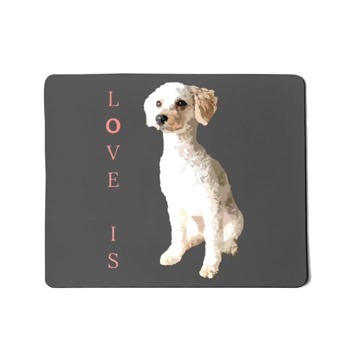 Toy Poodle Women Men Kids Dog Mom Dad Love Pet Gift T Mousepad