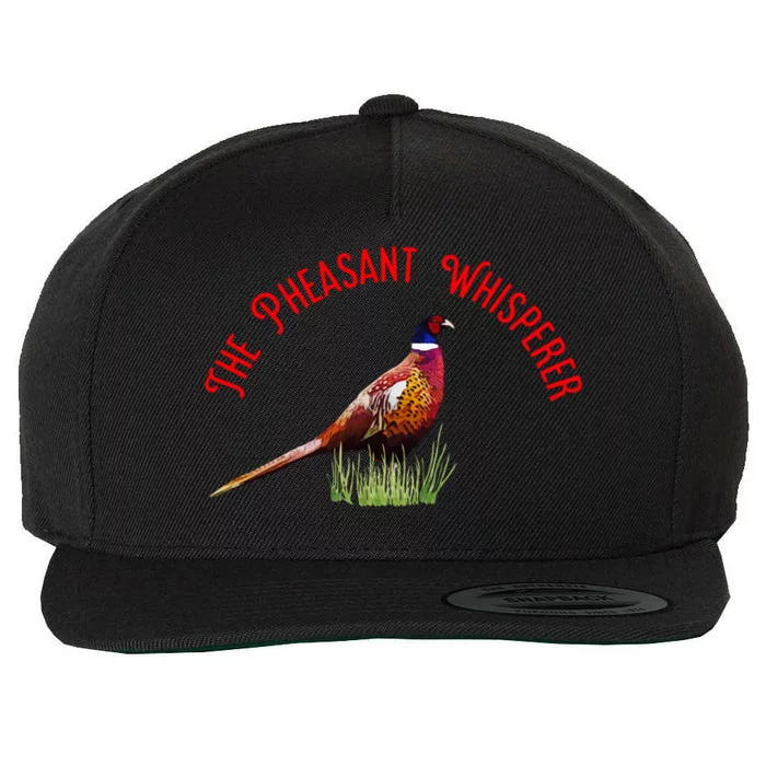 The Pheasant Whisperer Cool Gift Wool Snapback Cap