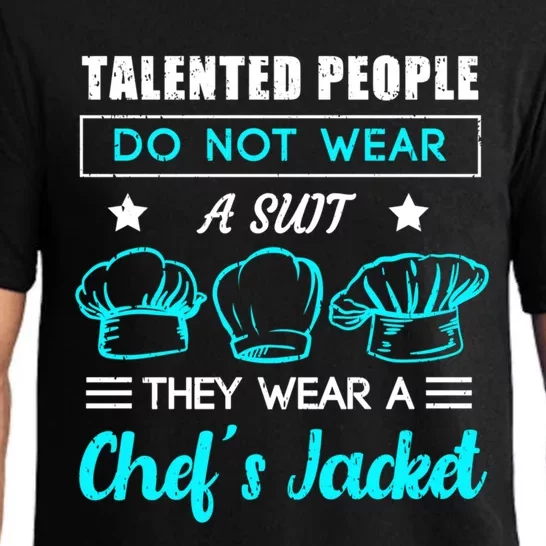 Talented People Wear A Chef Jacket Sous Chef Gift Pajama Set