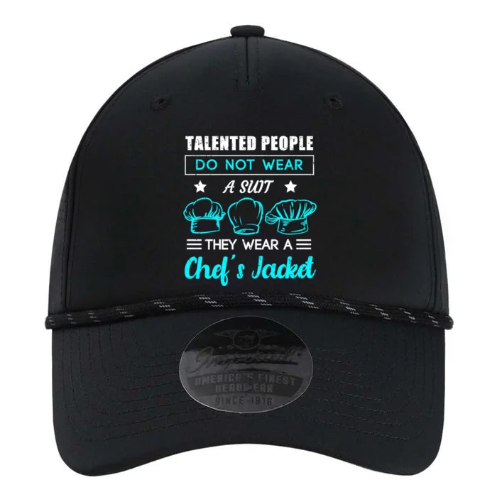 Talented People Wear A Chef Jacket Sous Chef Gift Performance The Dyno Cap