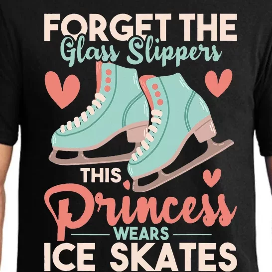 This Princess Wears Ice Skates Figure Ice Skating Pajama Set