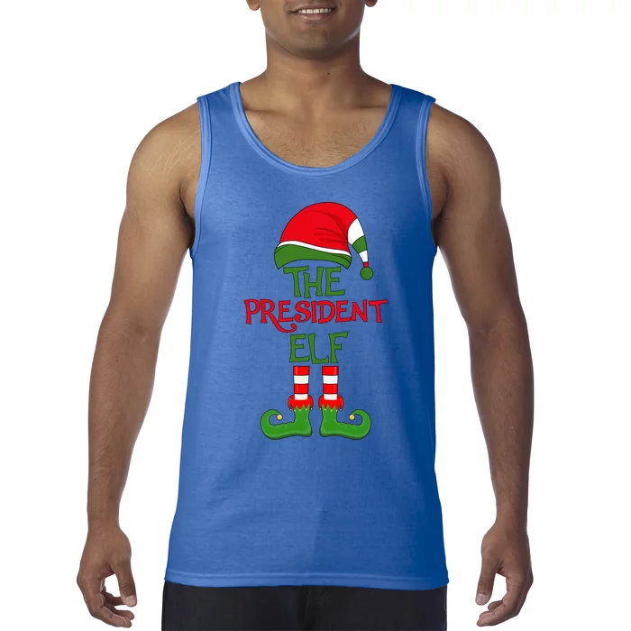 The President Xmas Group Matching Family Holiday Party Meaningful Gift Tank Top