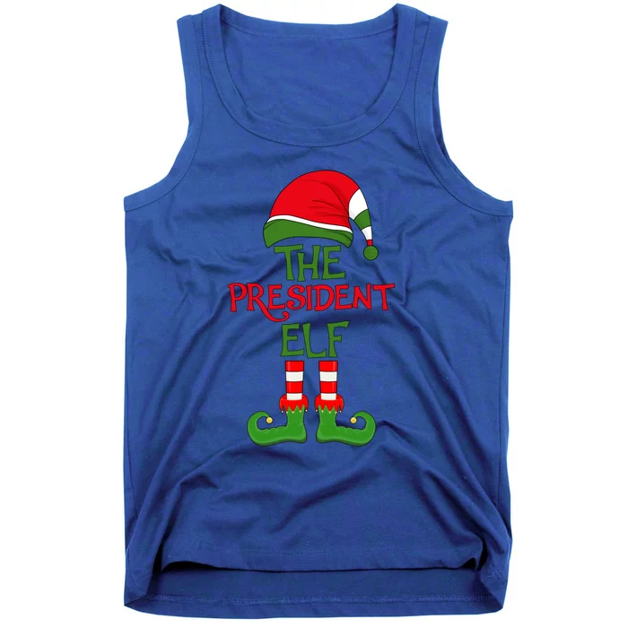 The President Xmas Group Matching Family Holiday Party Meaningful Gift Tank Top