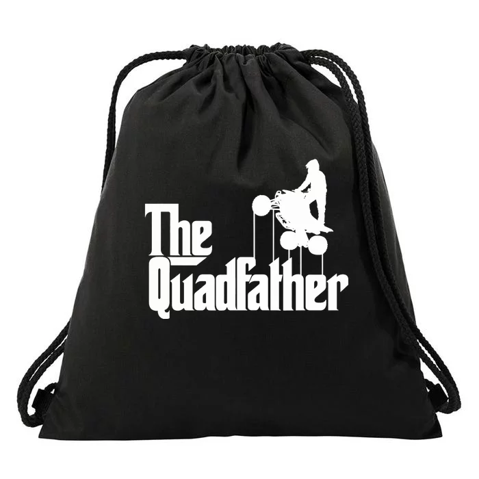 The Quadfather ATV Four Wheeler Quad Bike Gift Drawstring Bag