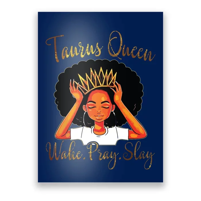 Taurus Queens Are Born In April 20 May 20 Gift Poster