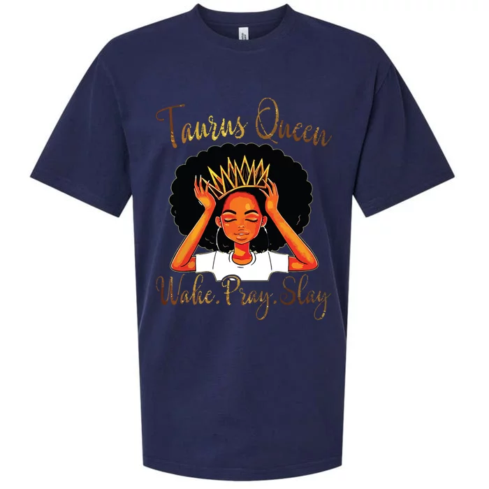 Taurus Queens Are Born In April 20 May 20 Gift Sueded Cloud Jersey T-Shirt