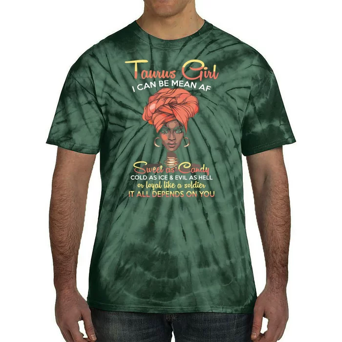 Taurus Queens Are Born In April 20 May 20 Gift Tie-Dye T-Shirt