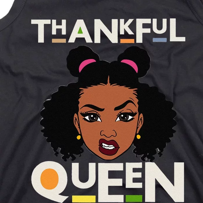 Thankful Queen Christian Black Woman Melanin Sista Tank Top