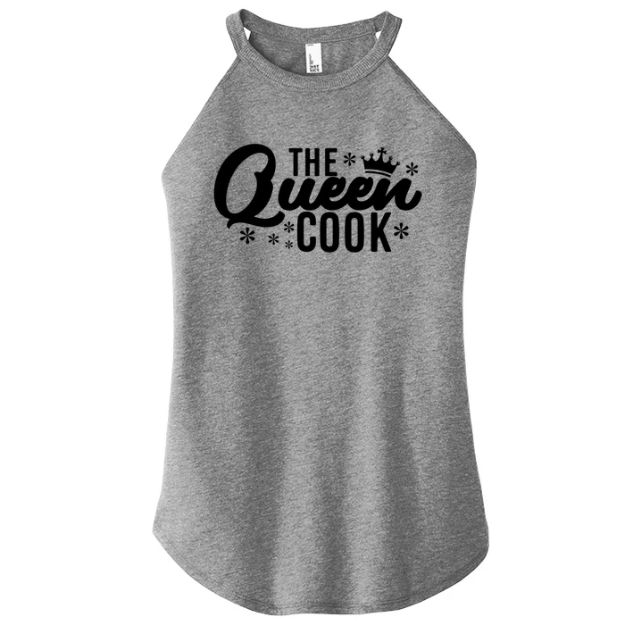 The Queen Cook Gift Women’s Perfect Tri Rocker Tank