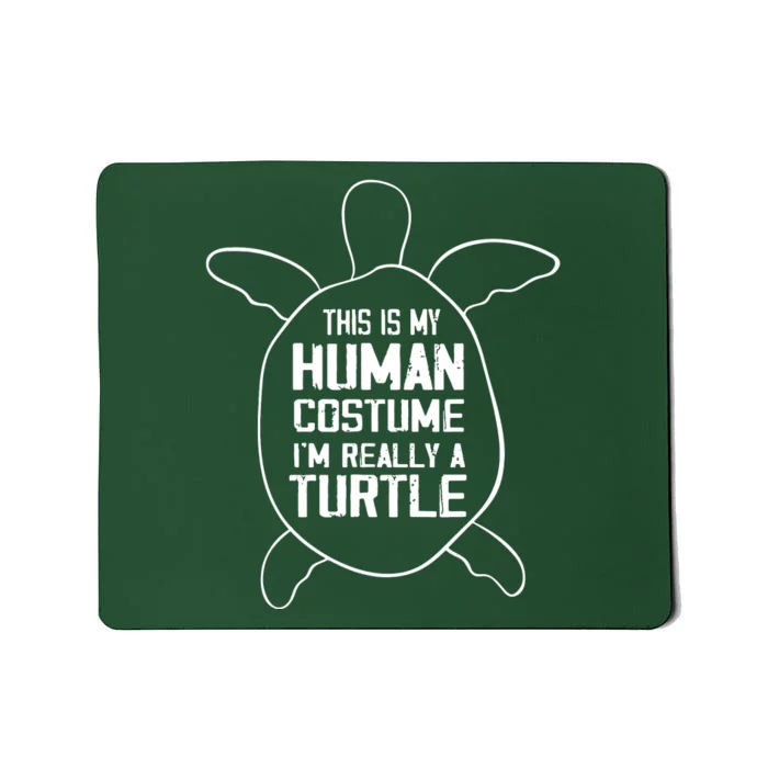 Turtle Quote  IM Really A Turtle Design Cool Turtle Mousepad