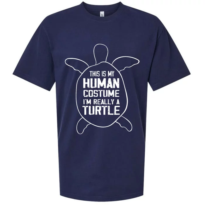 Turtle Quote  IM Really A Turtle Design Cool Turtle Sueded Cloud Jersey T-Shirt