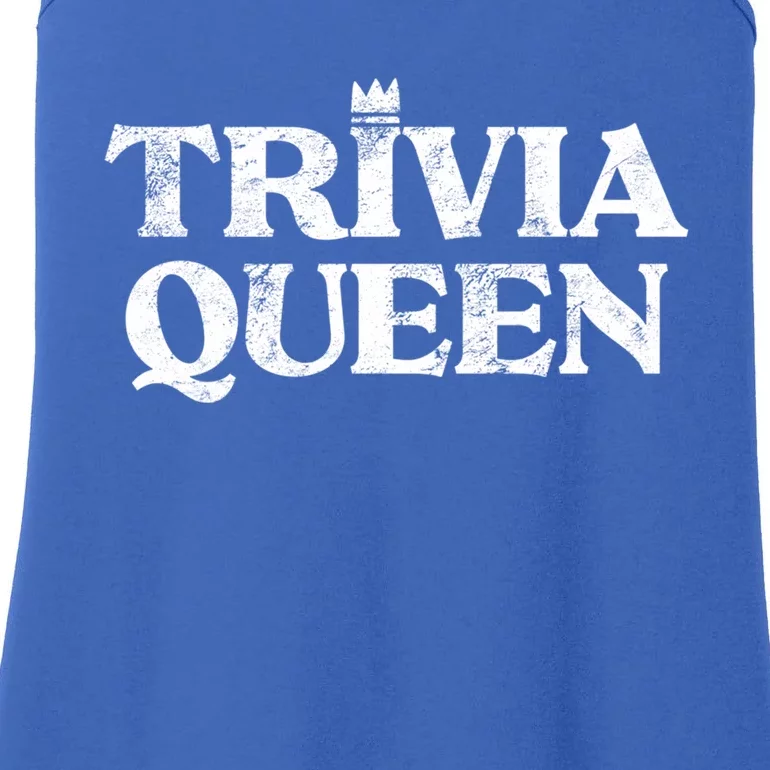 Trivia Queen Ladies Trivia Night Winner Game Prize For Champ Great Gift Ladies Essential Tank